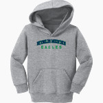 Reynolds Mountain Eagles Port & Company Toddler Core Fleece Pullover Hooded Sweatshirt Front Thumbnail