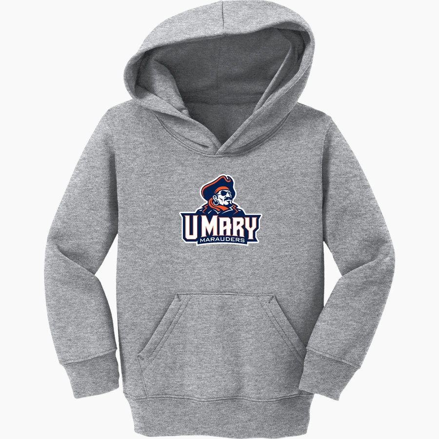 UMary Marauders Online Store <span class="pdp-name-mascot">University of Mary Marauders</span> Port & Company Toddler Core Fleece Pullover Hooded Sweatshirt