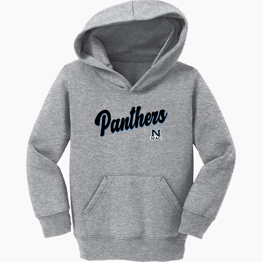 NORTH MAC HIGH SCHOOL PANTHERS <span class="pdp-name-mascot">NORTH MAC PANTHERS</span> Port & Company Toddler Core Fleece Pullover Hooded Sweatshirt