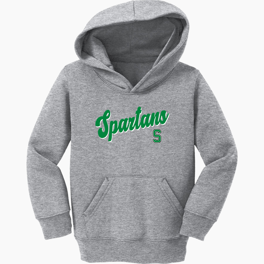 WEST MONONA HIGH SCHOOL SPARTANS Port & Company Toddler Core Fleece Pullover Hooded Sweatshirt