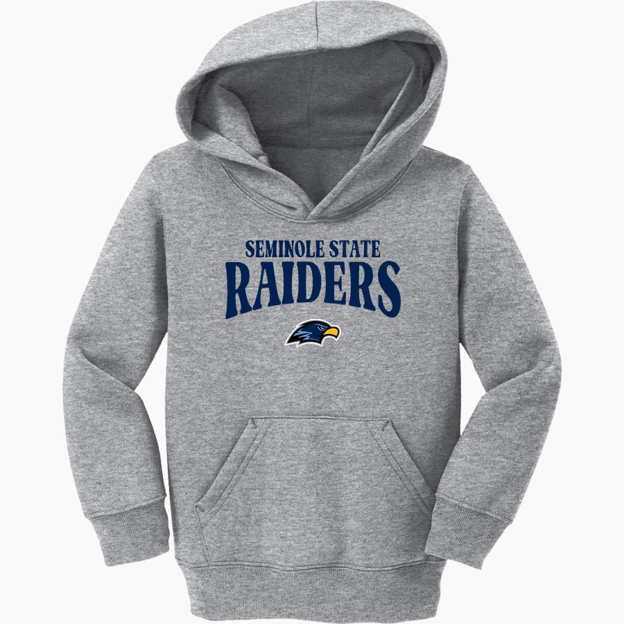 Seminole State College Raiders <span class="pdp-name-mascot">Seminole State Raiders</span> Port & Company Toddler Core Fleece Pullover Hooded Sweatshirt