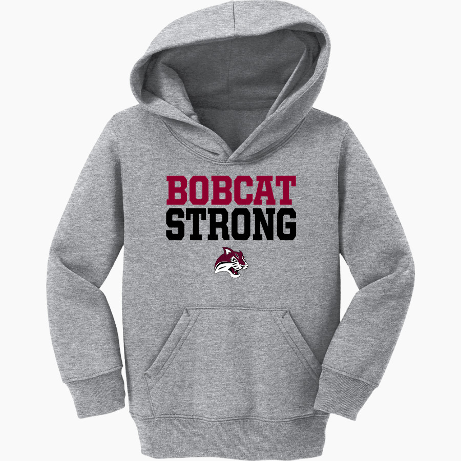 West Shore Christian Academy Bobcats <span class="pdp-name-mascot">West Shore Christian Academy Bobcats</span> Port & Company Toddler Core Fleece Pullover Hooded Sweatshirt