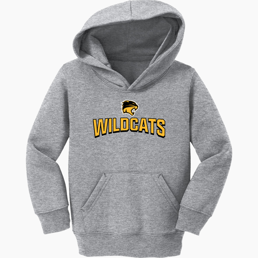 NORTHVIEW HIGH SCHOOL WILDCATS <span class="pdp-name-mascot">NORTHVIEW WILDCATS</span> Port & Company Toddler Core Fleece Pullover Hooded Sweatshirt