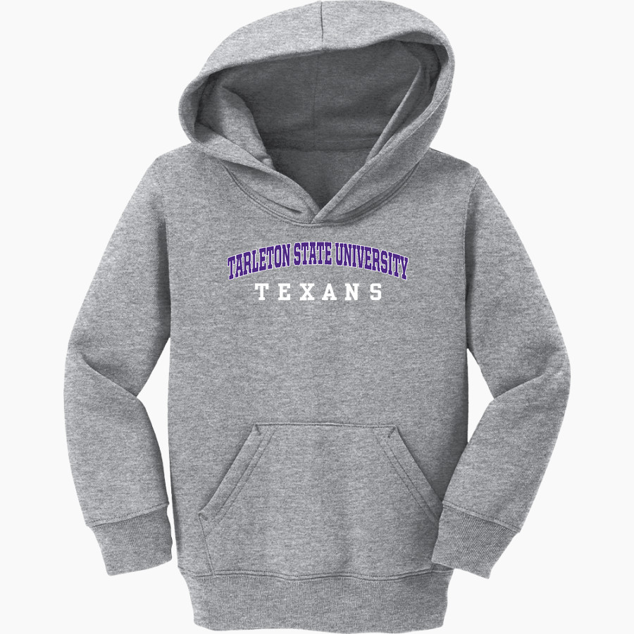 Tarleton State University Texans <span class="pdp-name-mascot">Tarleton State University Texans</span> Port & Company Toddler Core Fleece Pullover Hooded Sweatshirt