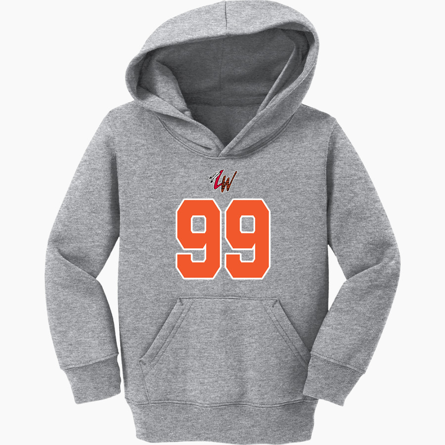WARSAW HIGH SCHOOL TIGERS <span class="pdp-name-mascot">WARSAW TIGERS</span> Port & Company Toddler Core Fleece Pullover Hooded Sweatshirt