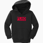 Black Flag Strength & Conditioning Black Flag Strength <span class="pdp-name-mascot">Black Flag Strength & Conditioning</span> Port & Company Toddler Core Fleece Pullover Hooded Sweatshirt Front Thumbnail