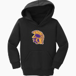 ARMSTRONG TOWNSHIP HIGH SCHOOL TROJANS <span class="pdp-name-mascot">ARMSTRONG TOWNSHIP TROJANS</span> Port & Company Toddler Core Fleece Pullover Hooded Sweatshirt Front Thumbnail