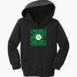 Triplett Tech Port & Company Toddler Core Fleece Pullover Hooded Sweatshirt Front Thumbnail