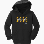 Drummond Bulldogs Port & Company Toddler Core Fleece Pullover Hooded Sweatshirt Front Thumbnail