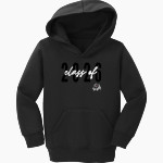 NIKISKI HIGH SCHOOL BULLDOGS <span class="pdp-name-mascot">NIKISKI BULLDOGS</span> Port & Company Toddler Core Fleece Pullover Hooded Sweatshirt Front Thumbnail