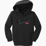 CLARION-GOLDFIELD-DOWS HIGH SCHOOL COWBOYS <span class="pdp-name-mascot">CLARION - GOLDFIELD COWBOYS</span> Port & Company Toddler Core Fleece Pullover Hooded Sweatshirt Front Thumbnail