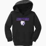 LOGAN HIGH SCHOOL CHIEFTAINS Port & Company Toddler Core Fleece Pullover Hooded Sweatshirt Front Thumbnail