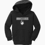 Heartland Huskie <span class="pdp-name-mascot">Heartland Community Schools Huskies</span> Port & Company Toddler Core Fleece Pullover Hooded Sweatshirt Front Thumbnail