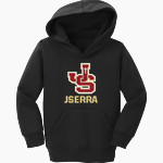 JSERRA CATHOLIC HIGH SCHOOL LIONS <span class="pdp-name-mascot">J SERRA LIONS</span> Port & Company Toddler Core Fleece Pullover Hooded Sweatshirt Front Thumbnail
