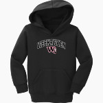 WEEHAWKEN HIGH SCHOOL Weehawken <span class="pdp-name-mascot">WEEHAWKEN INDIANS</span> Port & Company Toddler Core Fleece Pullover Hooded Sweatshirt Front Thumbnail