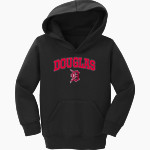 DOUGLAS HIGH SCHOOL TROJANS <span class="pdp-name-mascot">DOUGLAS TROJANS</span> Port & Company Toddler Core Fleece Pullover Hooded Sweatshirt Front Thumbnail