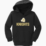 ROYAL HIGH SCHOOL KNIGHTS <span class="pdp-name-mascot">ROYAL KNIGHTS</span> Port & Company Toddler Core Fleece Pullover Hooded Sweatshirt Front Thumbnail
