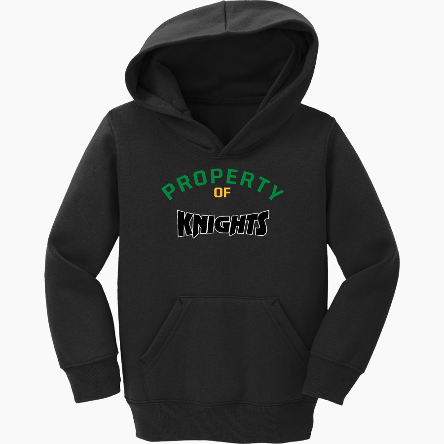Community College of Rhode Island Knights <span class="pdp-name-mascot">COMMUNITY COLLEGE OF RHODE ISLAND Knights</span> Port & Company Toddler Core Fleece Pullover Hooded Sweatshirt