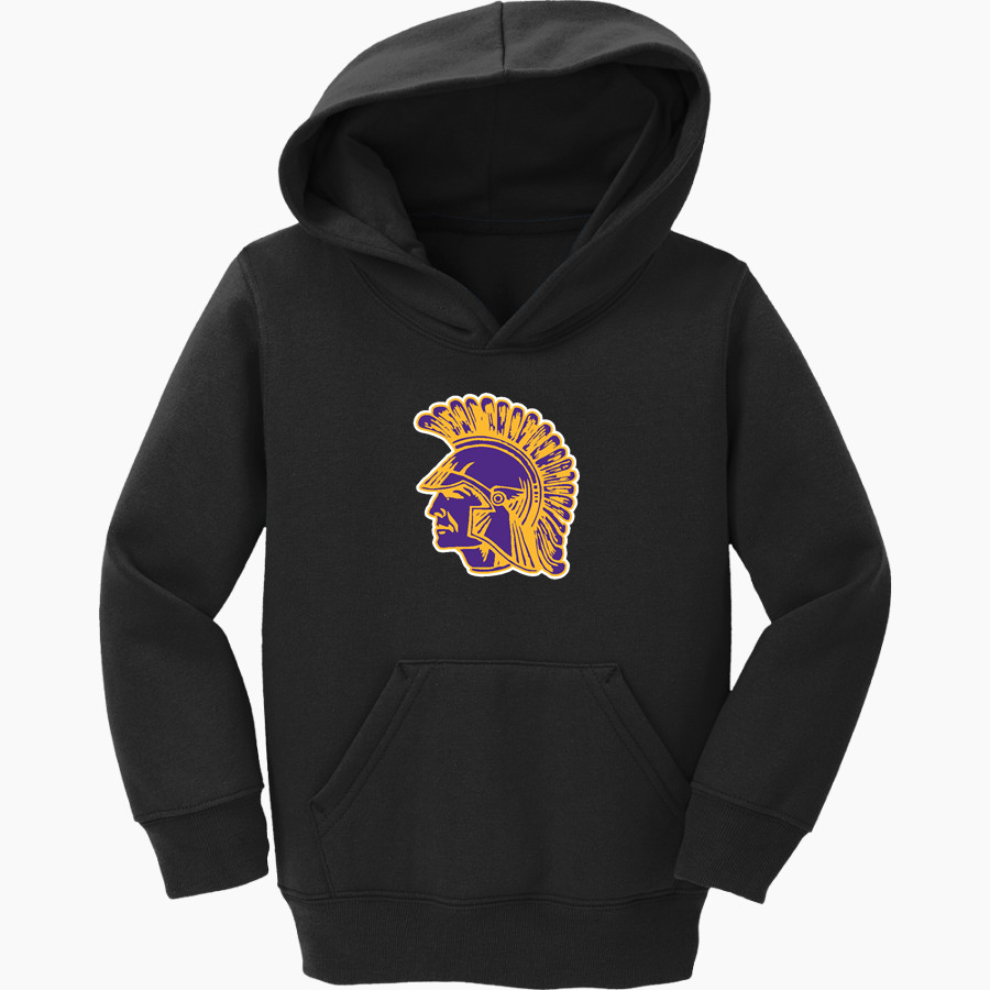 ARMSTRONG TOWNSHIP HIGH SCHOOL TROJANS <span class="pdp-name-mascot">ARMSTRONG TOWNSHIP TROJANS</span> Port & Company Toddler Core Fleece Pullover Hooded Sweatshirt