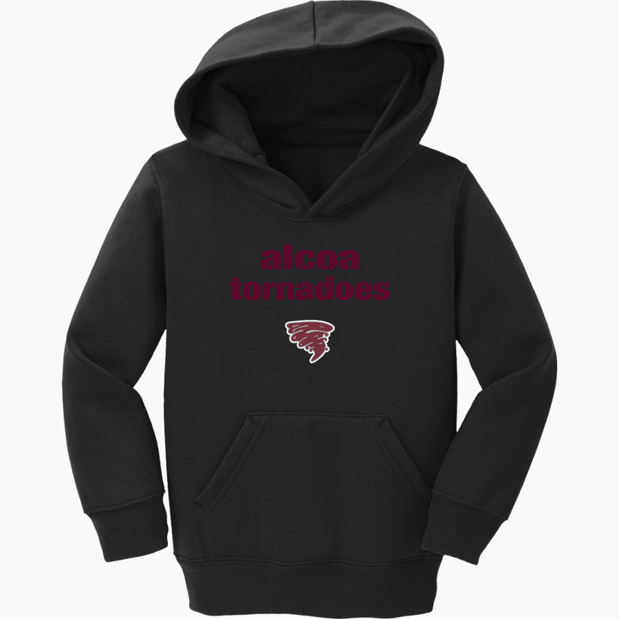 ALCOA HIGH SCHOOL TORNADOES <span class="pdp-name-mascot">ALCOA TORNADOES</span> Port & Company Toddler Core Fleece Pullover Hooded Sweatshirt