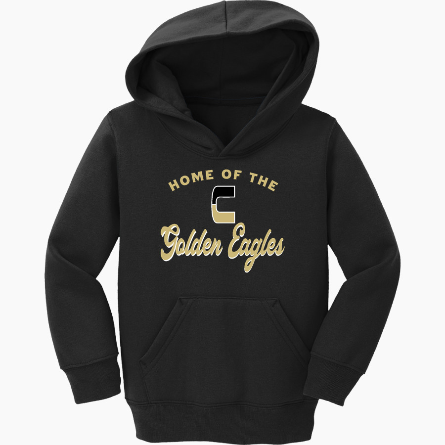 SPRINGFIELD CENTRAL HIGH SCHOOL GOLDEN EAGLES Port & Company Toddler Core Fleece Pullover Hooded Sweatshirt