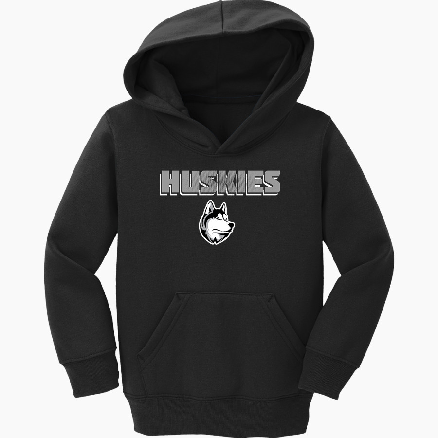 Heartland Huskie <span class="pdp-name-mascot">Heartland Community Schools Huskies</span> Port & Company Toddler Core Fleece Pullover Hooded Sweatshirt
