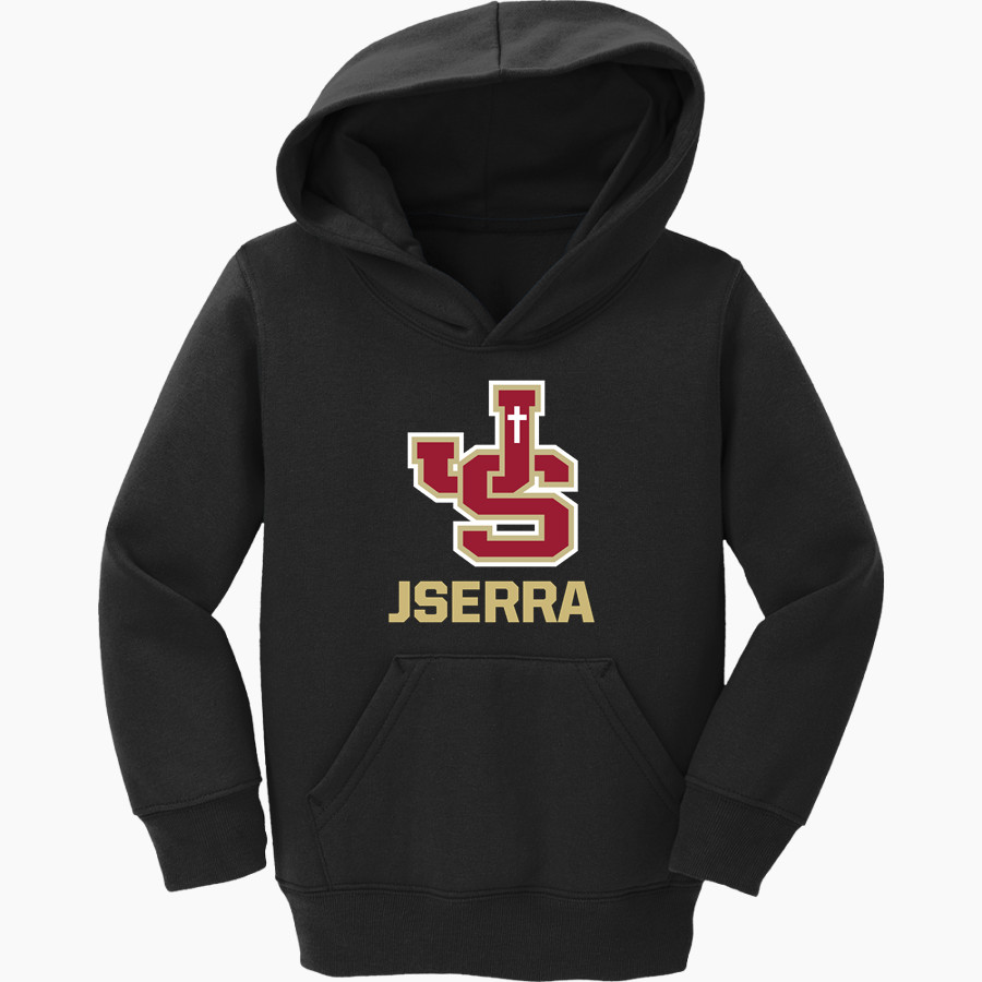 JSERRA CATHOLIC HIGH SCHOOL LIONS <span class="pdp-name-mascot">J SERRA LIONS</span> Port & Company Toddler Core Fleece Pullover Hooded Sweatshirt