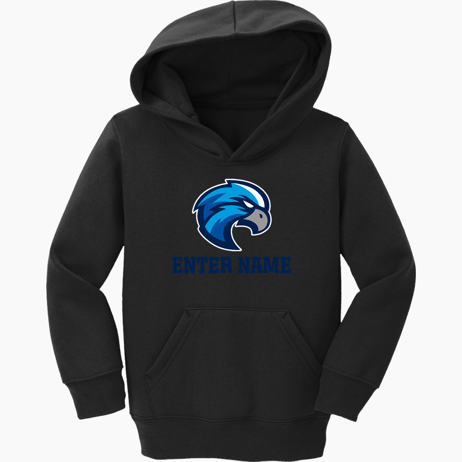 Salem Falcons <span class="pdp-name-mascot">Salem School District Falcons</span> Port & Company Toddler Core Fleece Pullover Hooded Sweatshirt
