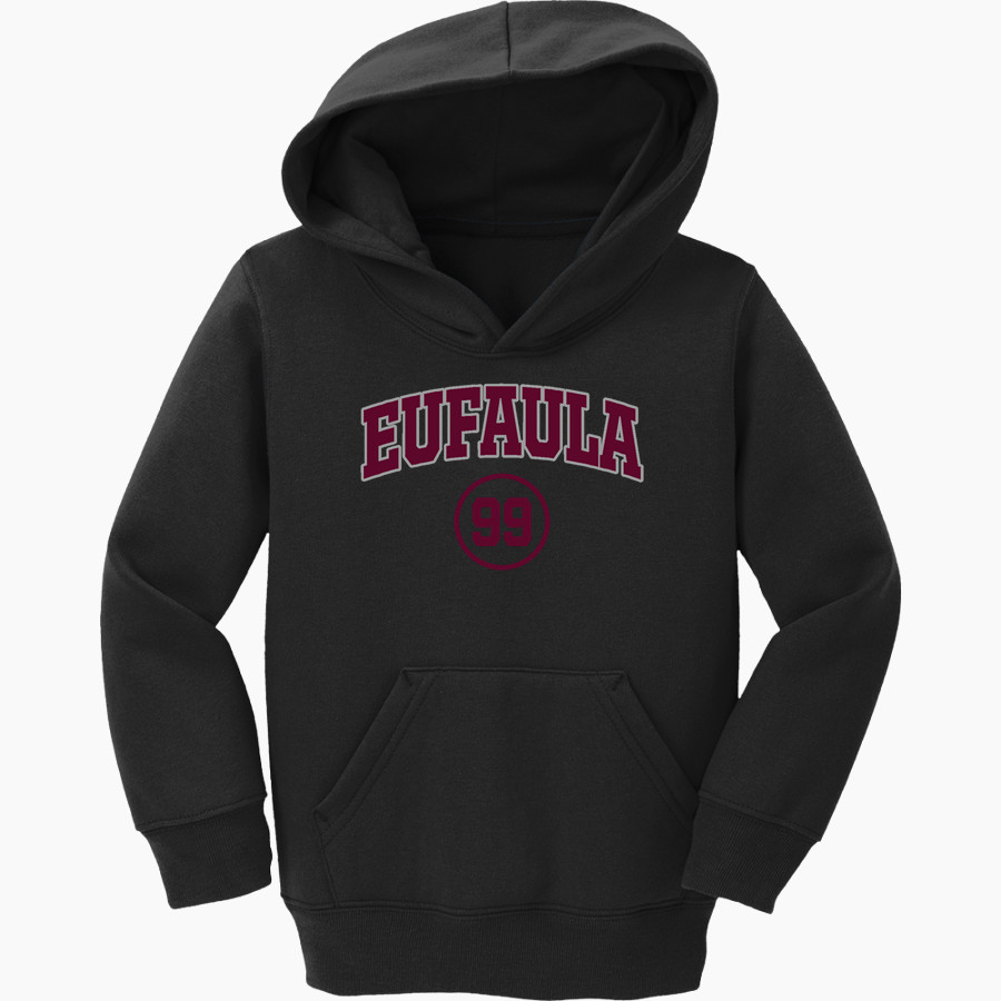 EUFAULA HIGH SCHOOL IRONHEADS <span class="pdp-name-mascot">EUFAULA IRONHEADS</span> Port & Company Toddler Core Fleece Pullover Hooded Sweatshirt
