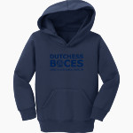 Dutchess BOCES <span class="pdp-name-mascot">Dutchess County BOCES</span> Port & Company Toddler Core Fleece Pullover Hooded Sweatshirt Front Thumbnail