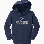 JACKSON ACADEMY RAIDERS <span class="pdp-name-mascot">JACKSON ACADEMY RAIDERS</span> Port & Company Toddler Core Fleece Pullover Hooded Sweatshirt Front Thumbnail