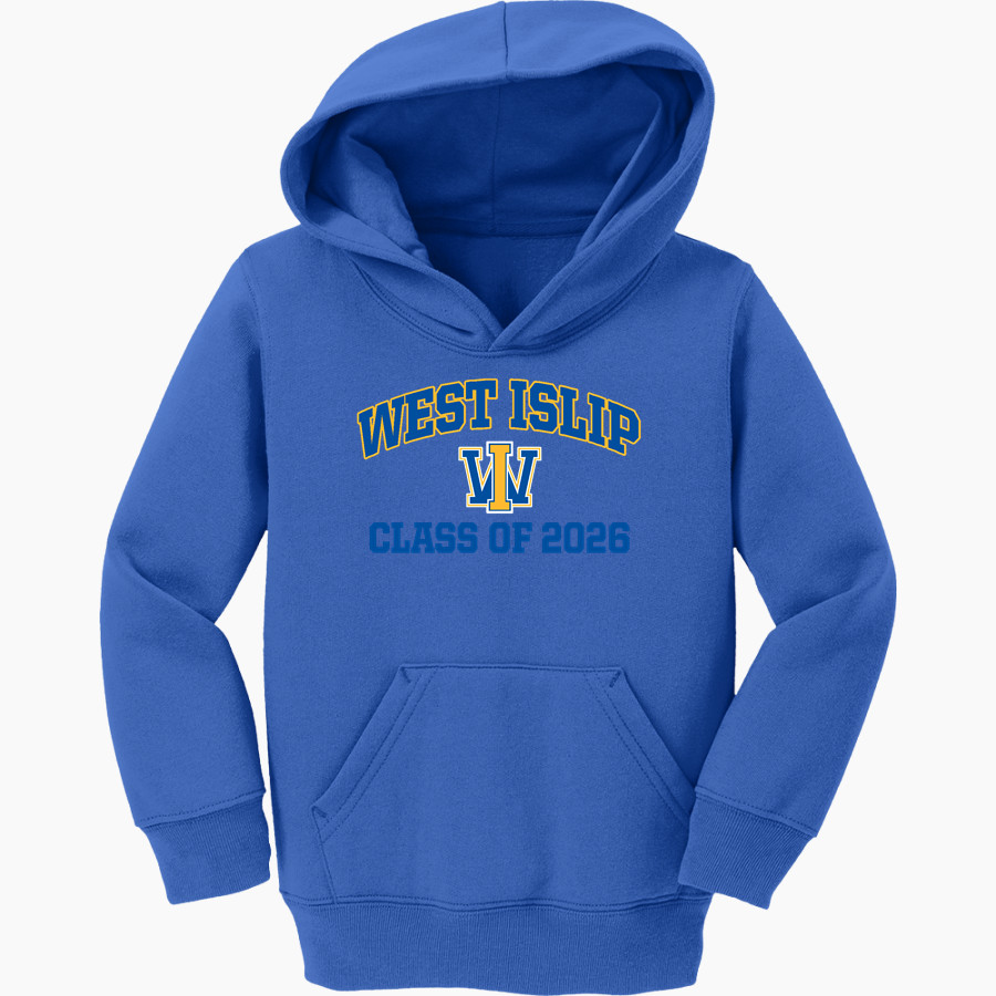 West Islip Lions <span class="pdp-name-mascot">West Islip Senior High School Tigers</span> Port & Company Toddler Core Fleece Pullover Hooded Sweatshirt