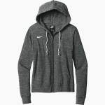 DOVER HIGH SCHOOL LONGHORNS Nike Women's Gym Vintage Full-Zip Hoodie Front Thumbnail