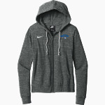 Harding Academy Lions <span class="pdp-name-mascot">Harding Academy</span> Nike Women's Gym Vintage Full-Zip Hoodie Front Thumbnail