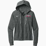 Sacred Heart Tigers <span class="pdp-name-mascot">Sacred Heart of Jesus Tigers</span> Nike Women's Gym Vintage Full-Zip Hoodie Front Thumbnail
