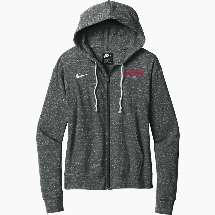 Riverside Little League Riverside <span class="pdp-name-mascot">Riverside Little League</span> Nike Women's Gym Vintage Full-Zip Hoodie