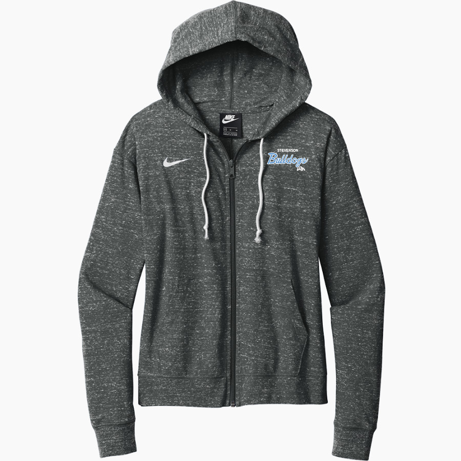 STEVENSON HIGH SCHOOL BULLDOGS <span class="pdp-name-mascot">STEVENSON BULLDOGS</span> Nike Women's Gym Vintage Full-Zip Hoodie