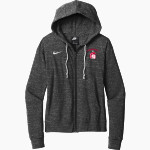 Carrollton Trojans <span class="pdp-name-mascot">Carrollton Trojans</span> Nike Women's Gym Vintage Full-Zip Hoodie Front Thumbnail