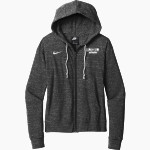 Lambert Longhorns <span class="pdp-name-mascot">Lambert Longhorns</span> Nike Women's Gym Vintage Full-Zip Hoodie Front Thumbnail
