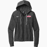 UW River Falls Falcons <span class="pdp-name-mascot">UW River Falls Falcons</span> Nike Women's Gym Vintage Full-Zip Hoodie Front Thumbnail