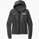 West Lutheran Warriors <span class="pdp-name-mascot">West Lutheran Warriors</span> Nike Women's Gym Vintage Full-Zip Hoodie Front Thumbnail
