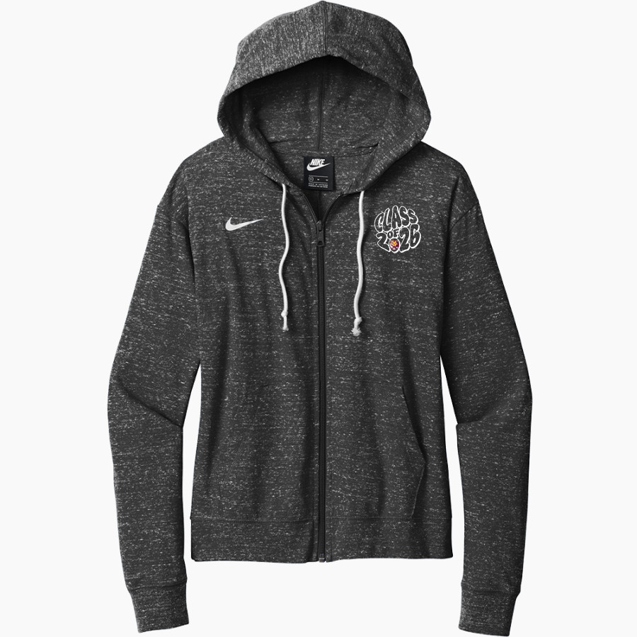 STATEN ISLAND ACADEMY The Official Store of the Tigers <span class="pdp-name-mascot">STATEN ISLAND ACADEMY TIGERS</span> Nike Women's Gym Vintage Full-Zip Hoodie