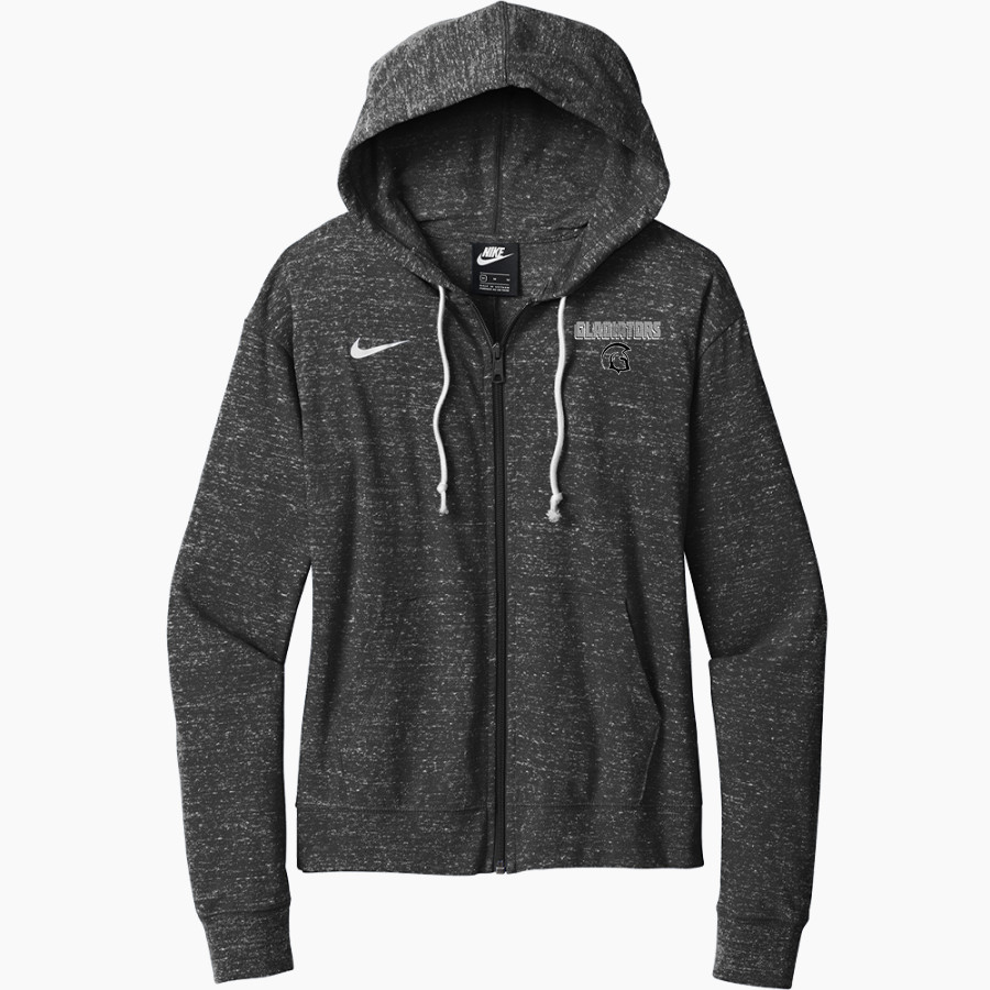 Pacific Northwest Gladiators Nike Women's Gym Vintage Full-Zip Hoodie