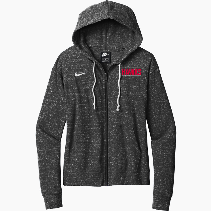 Jonathan Gastaldo Hawks <span class="pdp-name-mascot">Jonathan Gastaldo Hawks</span> Nike Women's Gym Vintage Full-Zip Hoodie
