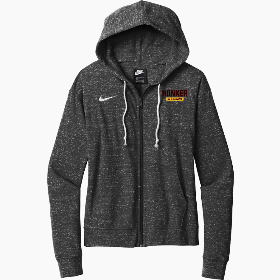 YUBA CITY HIGH SCHOOL HONKERS Nike Women's Gym Vintage Full-Zip Hoodie
