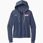 Big Rapids Cardinals <span class="pdp-name-mascot">Big Rapids Cardinals</span> Nike Women's Gym Vintage Full-Zip Hoodie Front Thumbnail