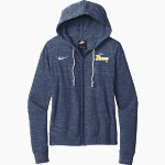 Smith Bears <span class="pdp-name-mascot">SMITH COLLEGE BEARS</span> Nike Women's Gym Vintage Full-Zip Hoodie Front Thumbnail