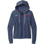 Quad City Hitmen The Official Online Store <span class="pdp-name-mascot">Quad City Hitmen</span> Nike Women's Gym Vintage Full-Zip Hoodie Front Thumbnail