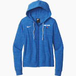 West Tech Panthers <span class="pdp-name-mascot">West Tech Panthers</span> Nike Women's Gym Vintage Full-Zip Hoodie Front Thumbnail
