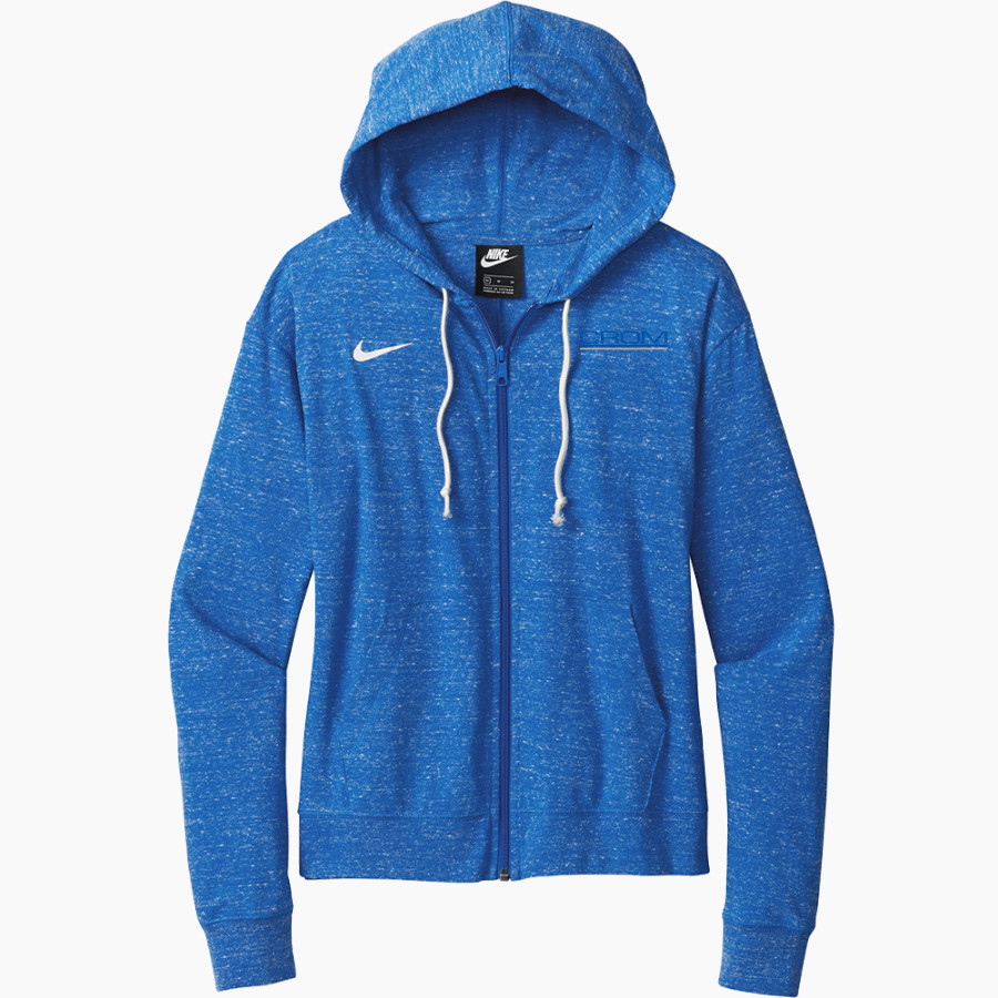 CROM 0 <span class="pdp-name-mascot">CROM Corp</span> Nike Women's Gym Vintage Full-Zip Hoodie